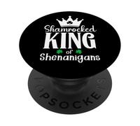 King of Shananigans Malarkey Shenanigator Shenanigans Begin PopSockets PopGrip Adhesivo