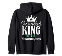 King of Shananigans Malarkey Shenanigator Shenanigans Begin Sudadera con Capucha