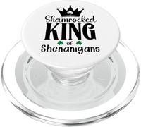King of Shananigans Malarkey Shenanigator St Patricks Irish PopSockets PopGrip para MagSafe