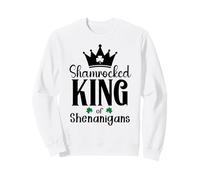 King of Shananigans Malarkey Shenanigator St Patricks Irish Sudadera
