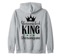 King of Shananigans Malarkey Shenanigator St Patricks Irish Sudadera con Capucha