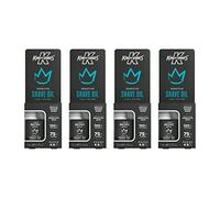 King of Shaves Mens Shaving Oil for Sensitive Skin 15 ml QUAD-PACK - Packaging May Vary