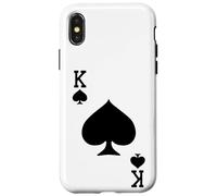 King of Spades - Disfraz de Halloween Carcasa para iPhone X/XS