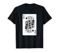 King of Spades Juego de Cartas Rey de Picas Camiseta