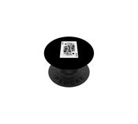 King of Spades Juego de Cartas Rey de Picas PopSockets PopGrip Adhesivo