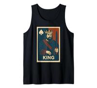 King Of Spades, jugadores de póquer, baraja de póquer, Hold 'Em Camiseta sin Mangas