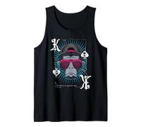 King Of Spades Monkey - Diseño de póquer vintage Camiseta sin Mangas