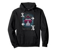 King Of Spades Monkey - Diseño de póquer vintage Sudadera con Capucha