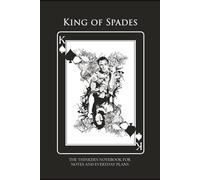 King of Spades: The Thinker’s Notebook: A Playing Card Notebook for Men - 110 Lined Pages - Stylish Gift for Notes, Ideas, and Everyday Plans