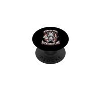 King of The Backyard Flame se enorgullece de Asar a la Parrilla a la Parrilla con Humor PopSockets PopGrip Adhesivo