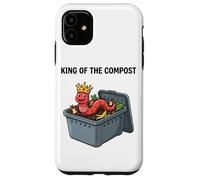 King of The Compost Cultivo de Gusanos Vermicultura Jardinería Carcasa para iPhone 11