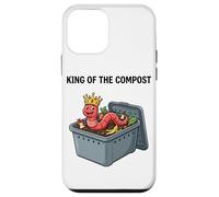King of The Compost Cultivo de Gusanos Vermicultura Jardinería Carcasa para iPhone 12 Mini