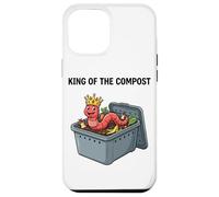 King of The Compost Cultivo de Gusanos Vermicultura Jardinería Carcasa para iPhone 12 Pro MAX