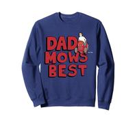 King of The Hill Father's Day Dad Mows Best Hank On Mower Sudadera
