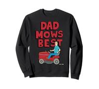 King of The Hill Father's Day Dad Mows Best Hank Rides Mower Sudadera