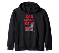 King of The Hill Father's Day Dad Mows Best Hank Rides Mower Sudadera con Capucha