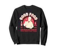 King of The Hill Good Food Can Solve Any Problem EST. 2025 Sudadera