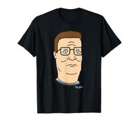 King of The Hill Hank Hill Oversized Portrait Retro Cartoon Camiseta