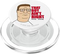 King of the Hill That Boy Ain't Right Hank Hill Cartoon PopSockets PopGrip para MagSafe
