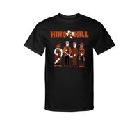 King of The Kill Horror Serial Killers Halloween Style Graphic tee T ShirtBlackS