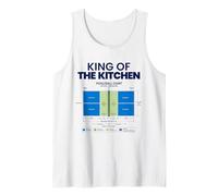 King of The Kitchen Pickleball Funny NVZ Camiseta sin Mangas