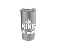 King Of The Kitchen Vaso térmico de acero inoxidable de doble pared