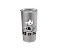 King Of The Kitchen Vaso térmico de acero inoxidable de doble pared