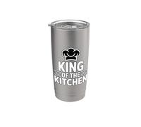 King Of The Kitchen Vaso térmico de acero inoxidable de doble pared