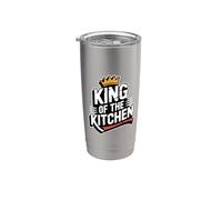 King Of The Kitchen Vaso térmico de acero inoxidable de doble pared