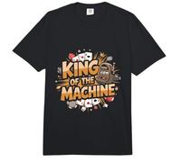 King of The Machine - Juego de Casino de máquinas tragamonedas Comfort Colors Adult Heavyweight T-Shirt