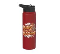 King Of The Machine - Juego de casino de máquinas tragamonedas Stainless Steel Insulated Water Bottle