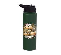 King Of The Machine - Juego de casino de máquinas tragamonedas Stainless Steel Insulated Water Bottle