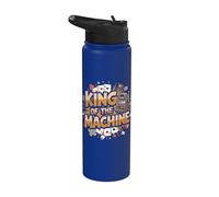 King Of The Machine - Juego de casino de máquinas tragamonedas Stainless Steel Insulated Water Bottle