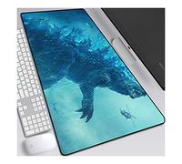 King of The Monsters XXL Anime Alfombrilla para ratón 900 x 400 mm - Speed Gaming Mousepad - Mouse Pad para Ordenador - 3mm Goma Antideslizante, para Gamers Ordenador, PC y Laptop, B