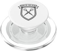 King of The Oche Dart Crest - Diseño de Lanzamiento PopSockets PopGrip para MagSafe