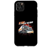 King of The Road Semi Trucker Driver Big Rig Design Carcasa para iPhone 11 Pro MAX