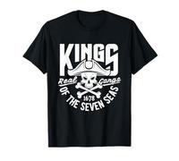 King of The Seven Seas Wild Abstract Skull Real Gangs Camiseta