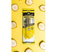 King Palm Flavors Slim Size Cones - 1 Pack, 2 Rolls - Terpene Infused - Squeeze & Pop Pre Rolls - Organic Flavored Pre Rolled Cones - King Palm Flavors Pre Rolls (Banana Cream)
