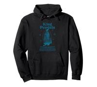 King Penguin Cute Encyclopedia Vintage Zoology Sudadera con Capucha