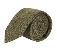 King & Priory Corbata de espiga verde helecho, verde, Taille unique