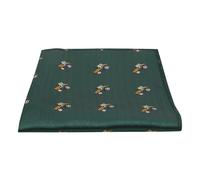 King & Priory Pañuelo de bolsillo bordado en espiga verde oscuro para tractor