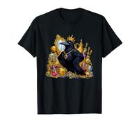 King Raven On Treasure Hoard Fantasía gótica Camiseta