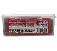 King Regal Cintas Pica Cola - estuche 200 unidades