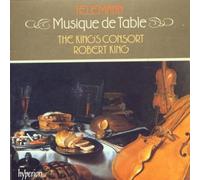 Robert King: The King's Consort - Telemann: Musique de Table