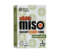 King Soba Mighty Miso - Sopa instantánea de verduras, 60 g