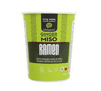 King Soba Vaso Ramen Miso Jengib S/G Bio King Soba 1 Unidad 300 g