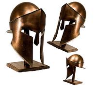 King Spartan 300 - Casco de película (larp, juego de rol, vestido de fantasía)