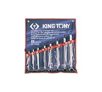 King Tony 1708MR - Kit contrecoudées poligonales clave métricas, un conjunto de 8