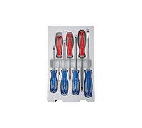 King Tony 30127MR - Conjunto ranurado destornillador y pozi, un conjunto de 7