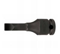 King Tony 305210 Socket De Impacto Con Bit 3/8 Ranurado 1,6 x 10 L: 55 mm para bricolaje y profesionales, ideal para tareas de reparación e instalación, 55 mm